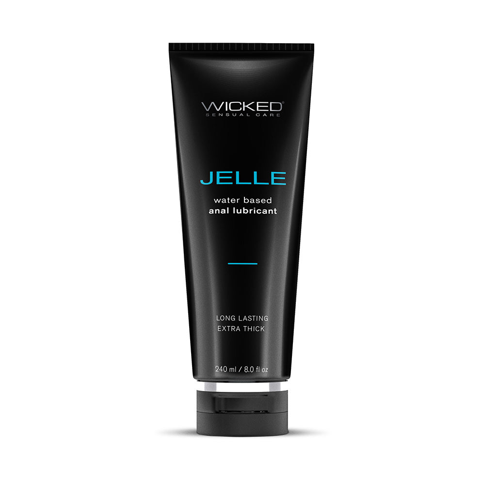 Wicked Jelle Water Based Anal Lubricant 8 oz.